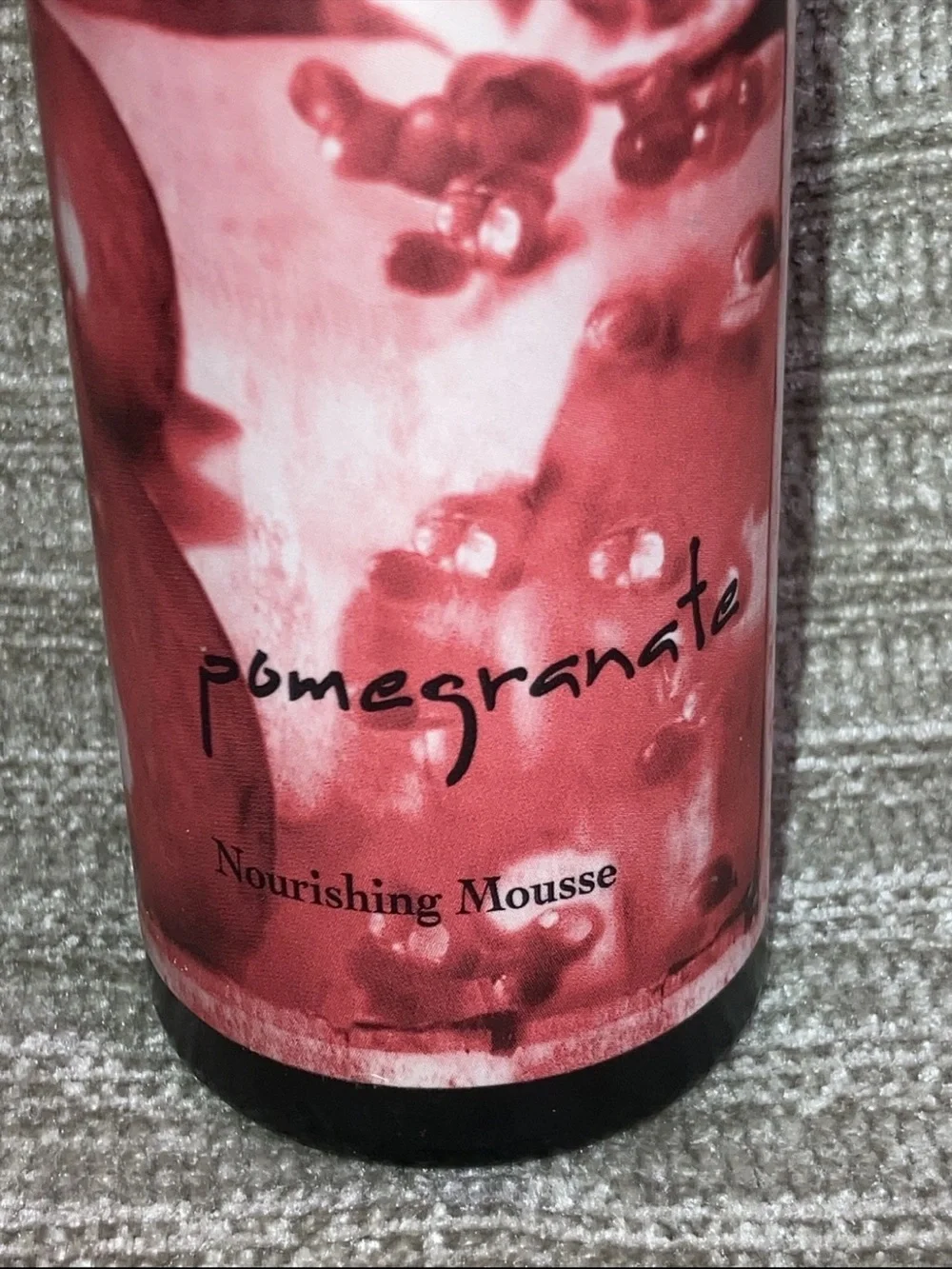 Wen Nourishing Mousse Pomegranate Pump 7.5oz Original Older Formula No Lid New